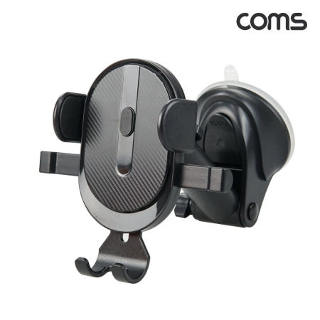 라이트컴 Coms 차량용 스마트폰 거치대 자동차 앞유리, 대쉬보드 부착 흡착식 (TB817)