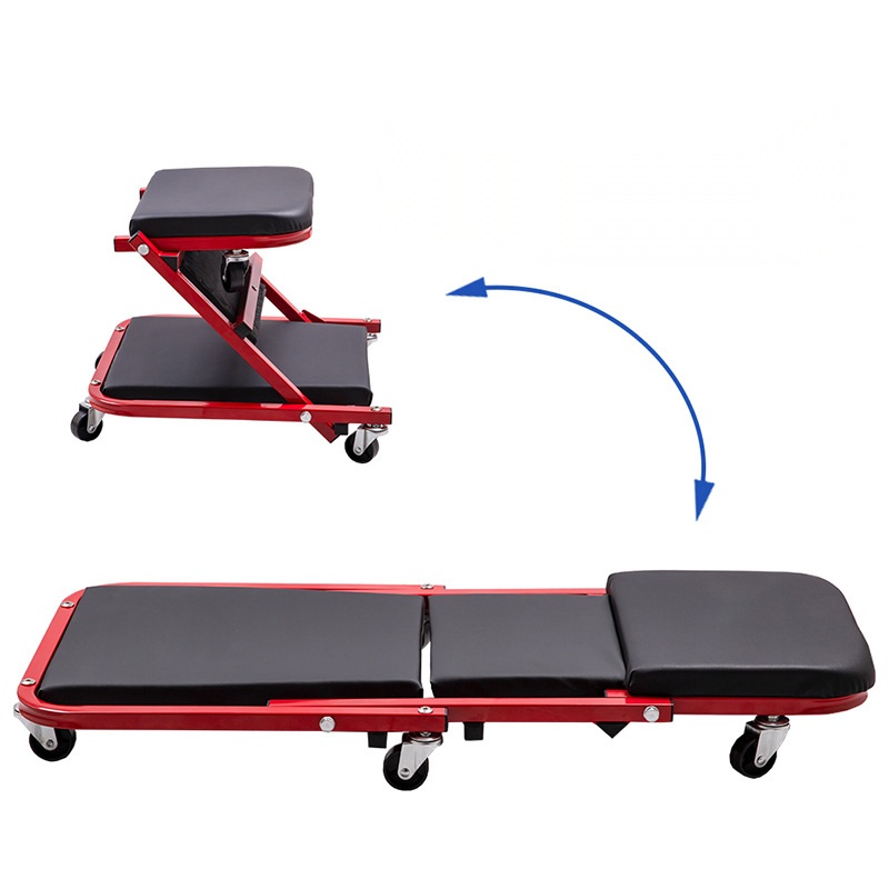 레드아이언 접이식 자동차 정비보드 카센터 자동차 하부 구르마 수리보드