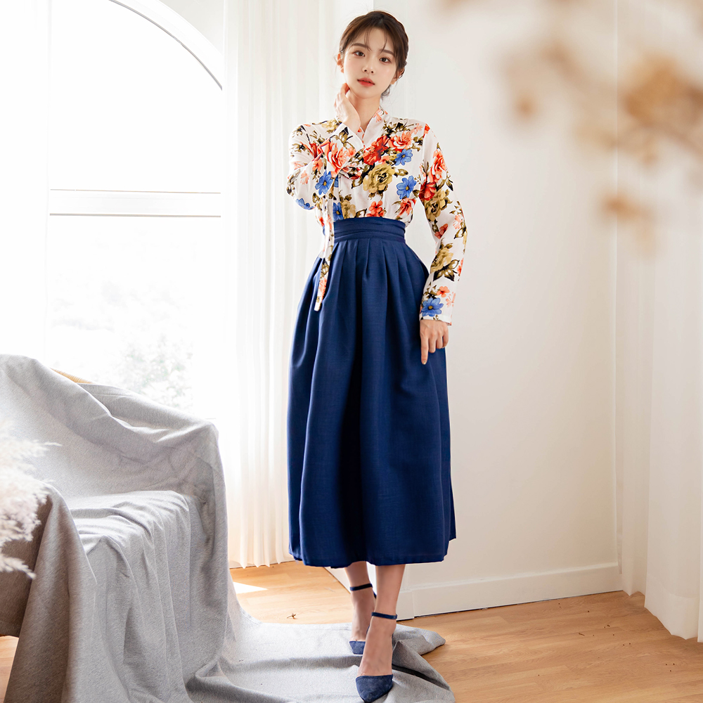 생활한복 찬란화 저고리 개량 계량 퓨전 반티-192 - 상세 이미지 3