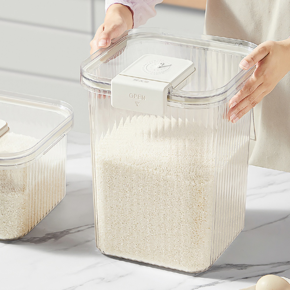 10키로쌀통 보관타이머 10kg - 상품 이미지