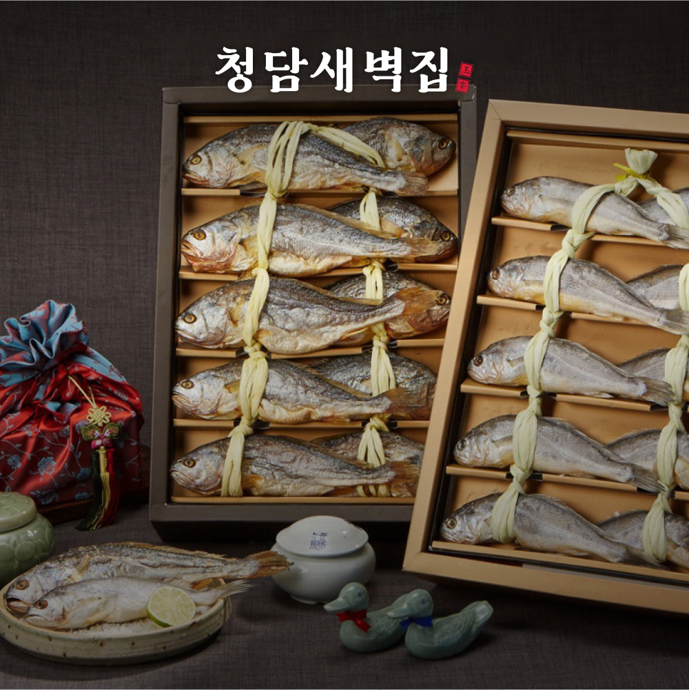 잡어향기 영광 법성포 부세 보리굴비 선물세트 (29~31cm / 10미) - 상품 이미지