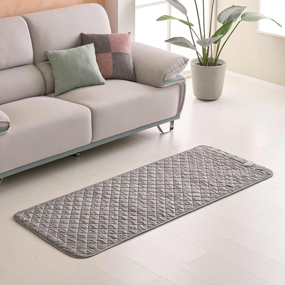 곰표한일 물세탁 전기요 EMF 카본 탄소매트 침대 캠핑 진그레이 미니싱글