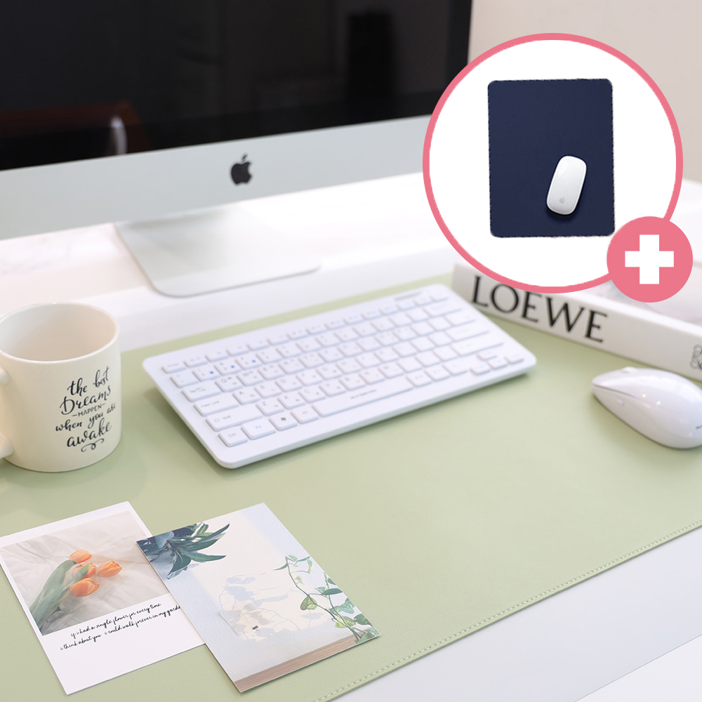 데스크매트 가죽 보호 대형 패드 덮개 깔판 사무실 80x40 제품 이미지