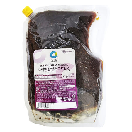 청정원 오리엔탈 샐러드 드레싱 2kg
