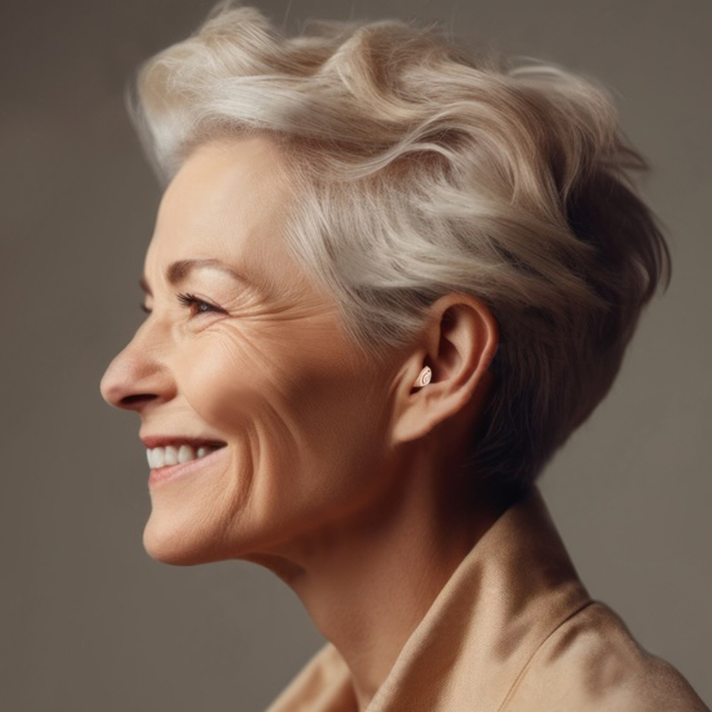 미국 FDA에 등록된 깨끗하고 크게 잘들리는 귓속형 초소형 소리 음성증폭기 피스넷 히어링 청력보조기능