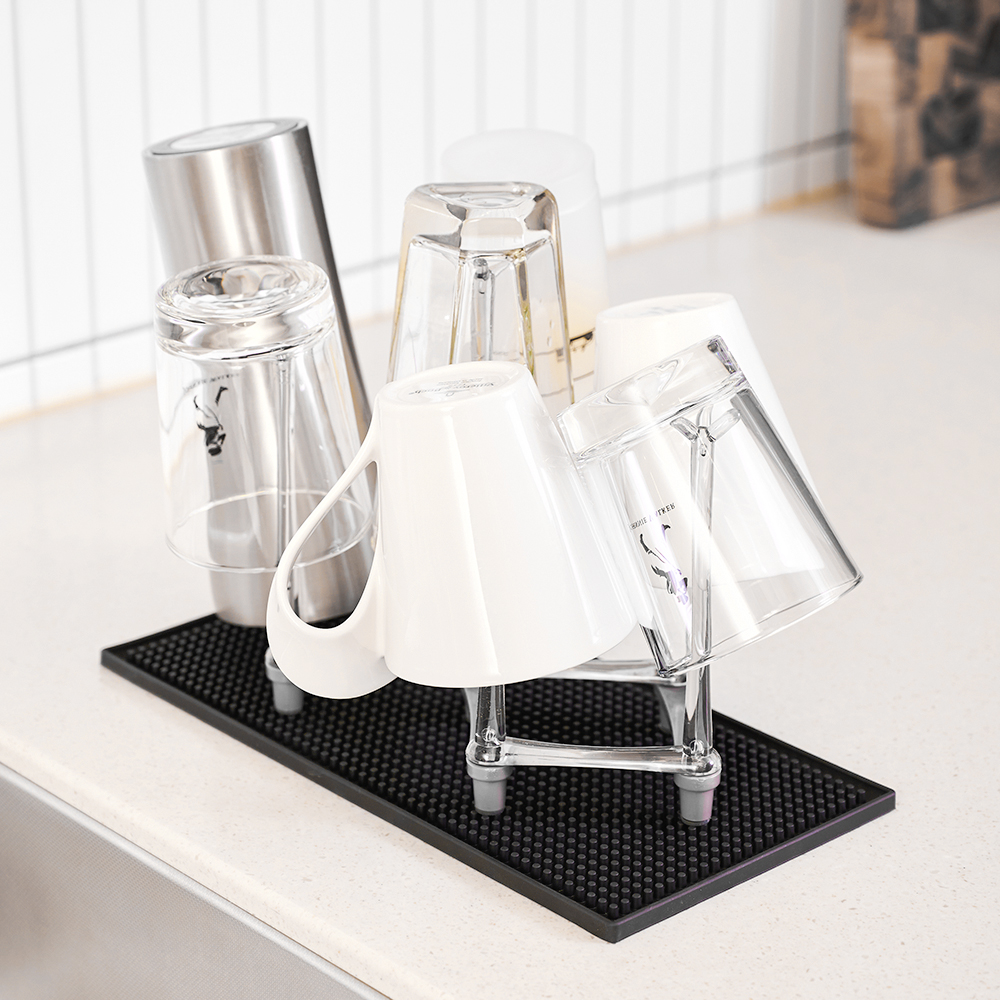 유즈베러띵 접이식 대각선 미니 컵 텀블러 건조대