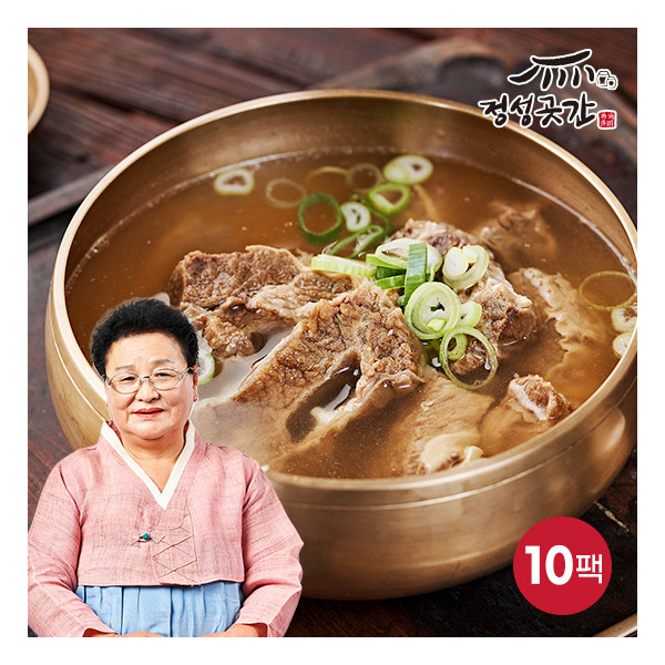 [정성곳간] 뼈없는 갈비탕 800gx10팩 : 롯데홈쇼핑.
