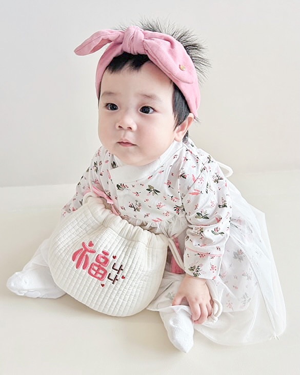 아기 복주머니 자수 가방 용돈주머니 명절 설날 추석 세뱃돈