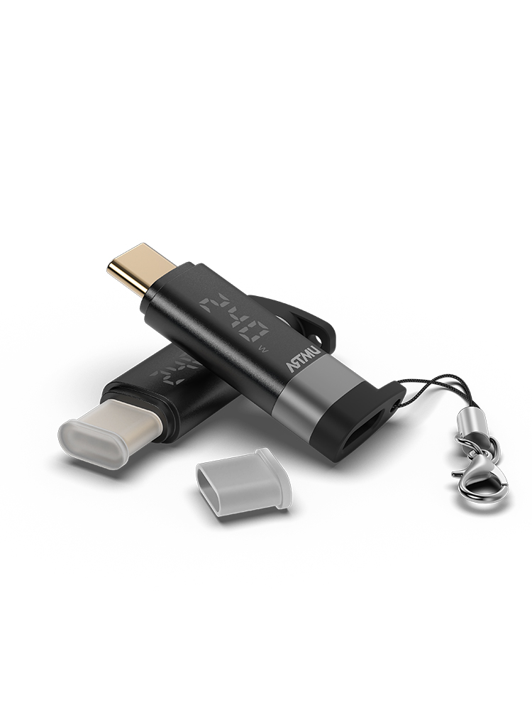 USB4 C타입 100W 240W 5A 전압 전류 전력 미니 테스트기 이미지 2