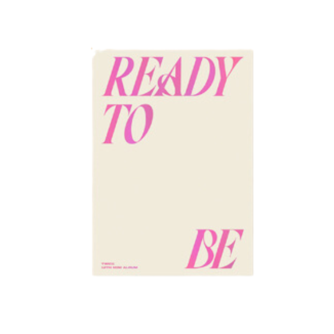 트와이스 앨범 READY TO BE 미니12집 TWICE 레디투비 READY 버전 포스터x - 상품 이미지