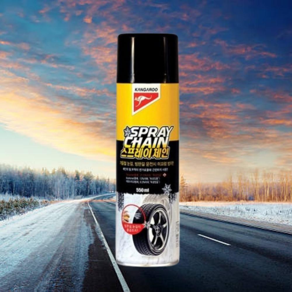 자동차스프레이체인 타이어스노우스프레이