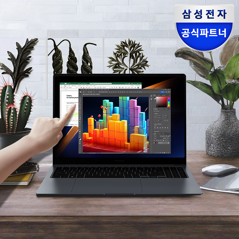 삼성전자 갤럭시북4 프로 NT960XGQ-AD72G 울트라7 인텔 16 대학생 사무용 영상편집 포토샵 고사양 AI 노트북