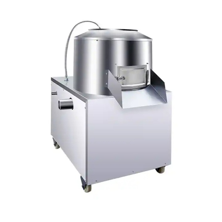 감자탈피기 업소용 대량 자동 껍질제거기 필링기 350 블랙샌드 220v 1500w - 상품 이미지