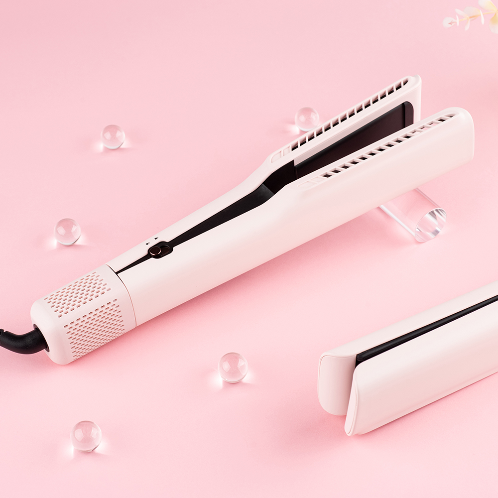 휴브론 에어스트레이트너 헤어스타일러 에어스트레이트 전문가용 스트레이트너 매직기 에어브러쉬 - 상세 이미지 3