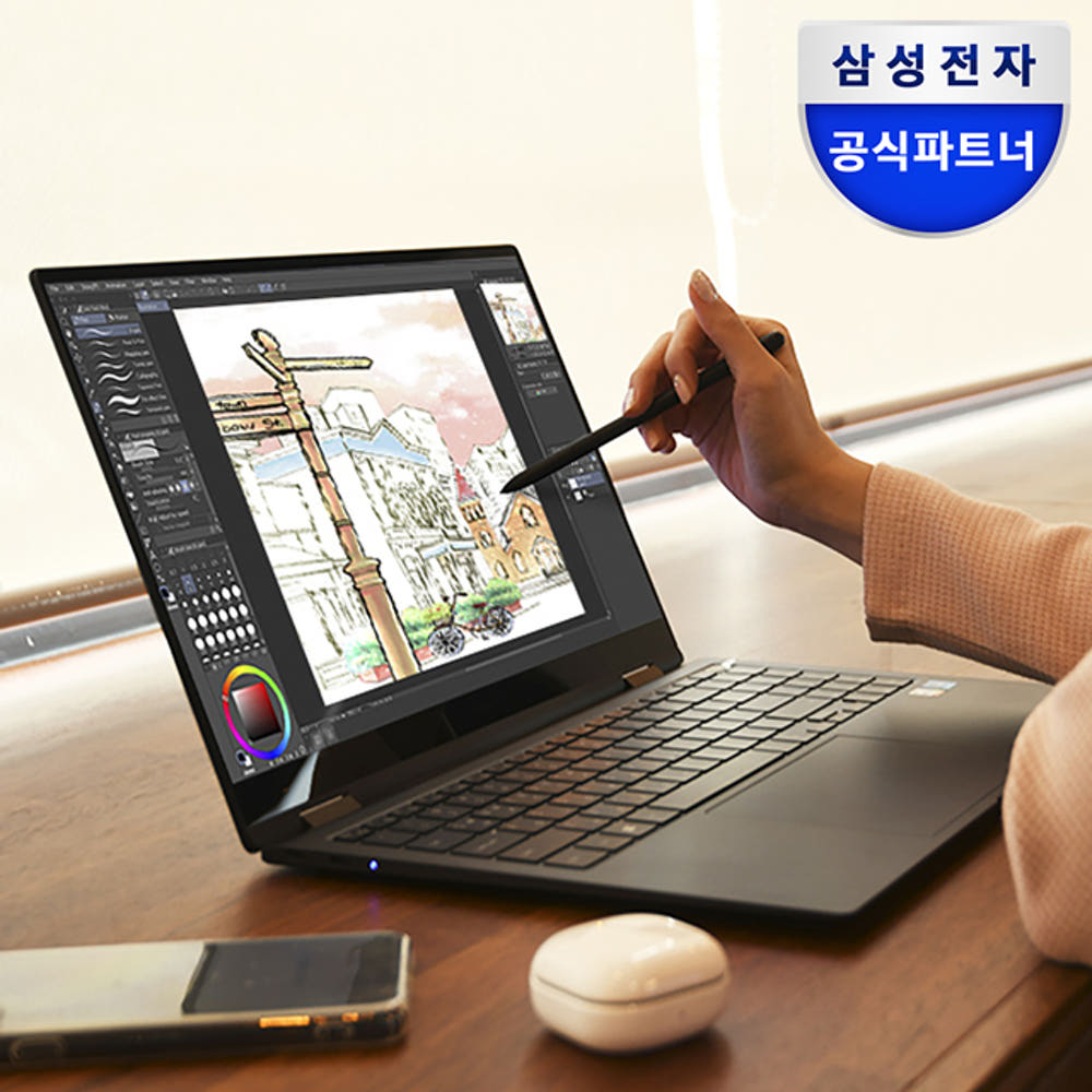 갤럭시북 터치 패널