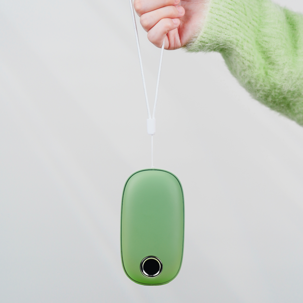 손난로 보조배터리 대량구매 충전식 휴대용 전기핫팩 온도조절 핫팩 배터리 카키 1+1