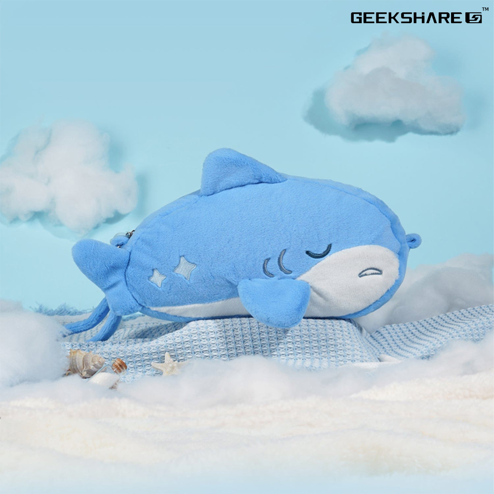 닌텐도 스위치 OLED 케이스 긱쉐어 리틀샤크 쿠션파우치 - 상세 이미지 3