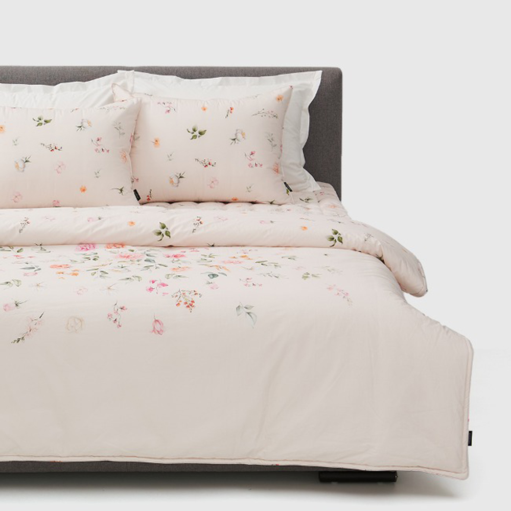 레노마 홈 올라퍼케일 사계절 차렵이불 아이보리색상