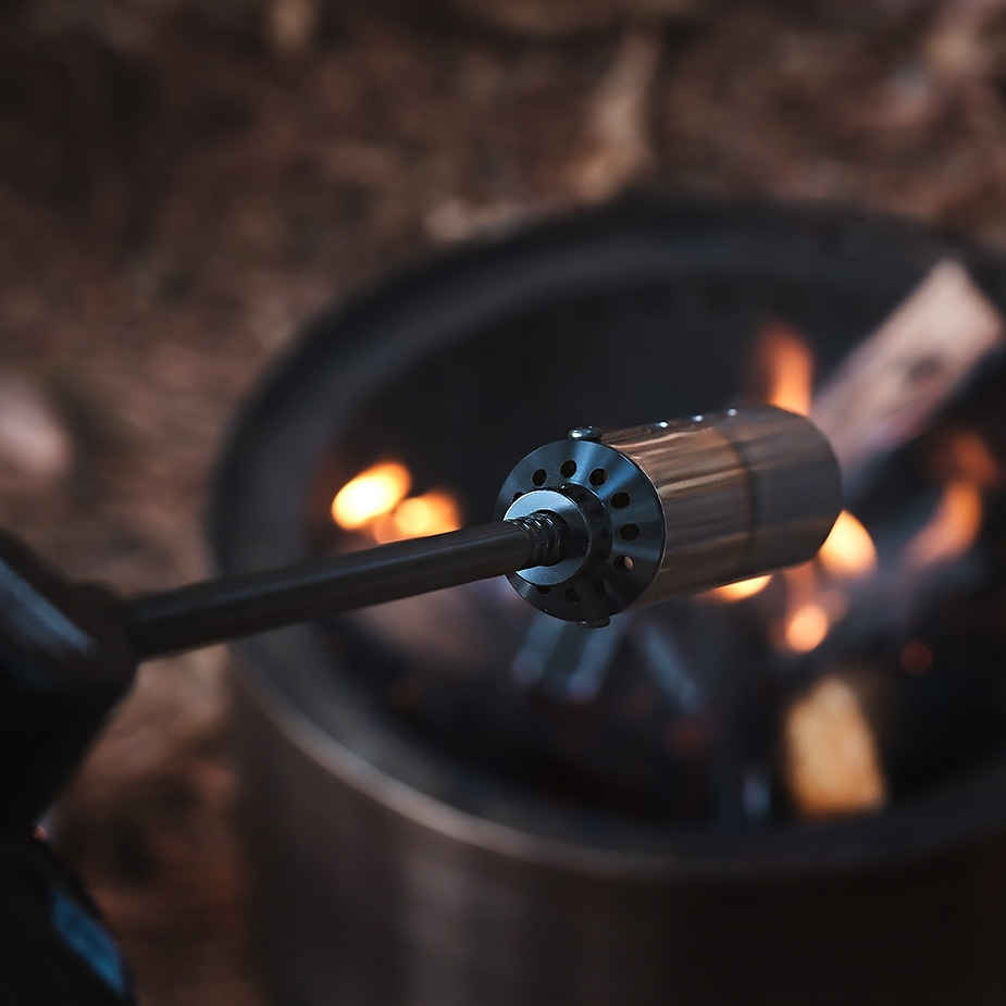브루클린웍스 샷건 롱 토치 캠핑 이소가스 장작 화염방사기 분리형 파우치 포함