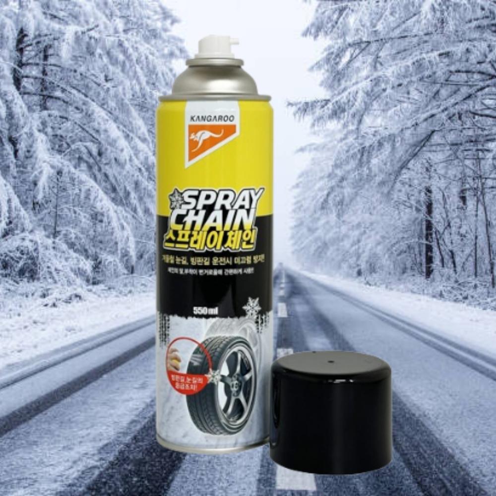 눈길스프레이스노우 윈터타이어스프레이