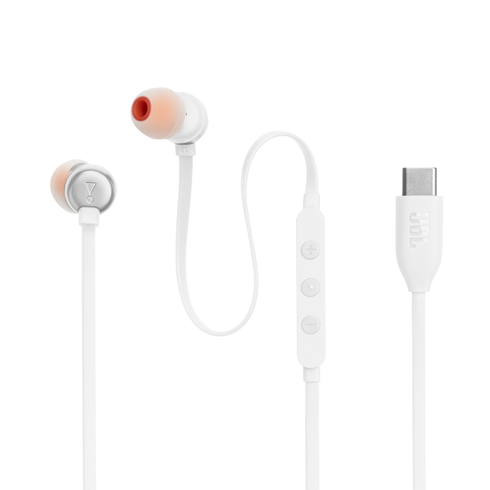 삼성공식파트너 JBL TUNE 310C 유선 이어폰 화이트 이미지 4