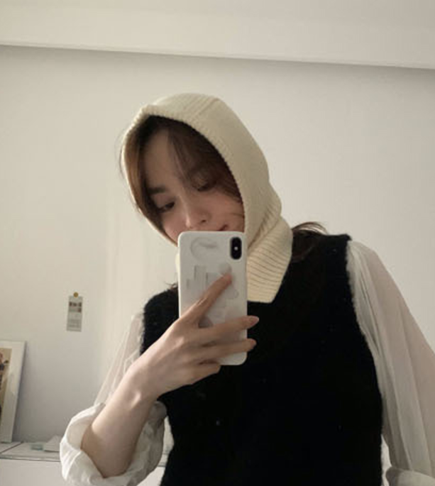 여성 골프 바라클라바 겨울 목토시 이미지 6