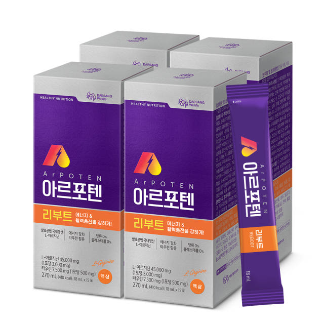 아르포텐 리부트 액상 아르기닌 18mL 15포