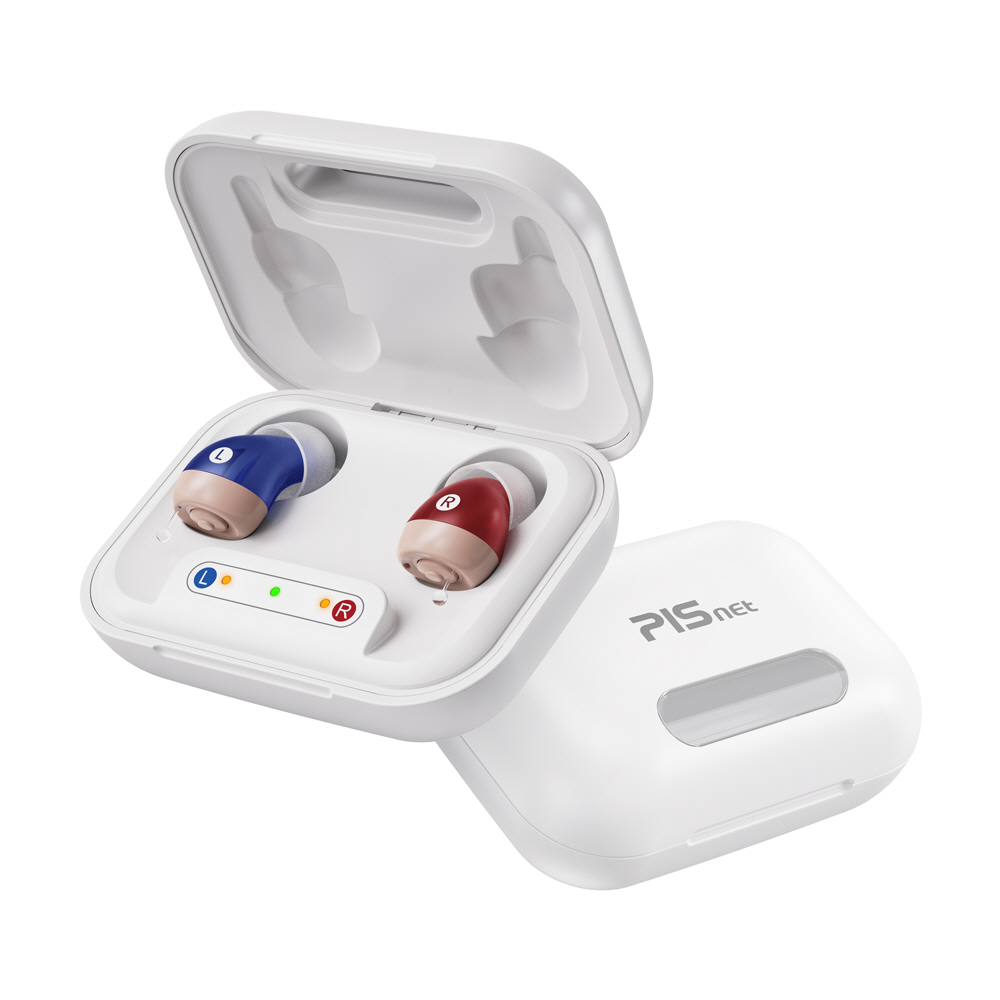 미국 FDA에 등록된 깨끗하고 크게 잘들리는 귓속형 초소형 소리 음성증폭기 피스넷 히어링 청력보조기능