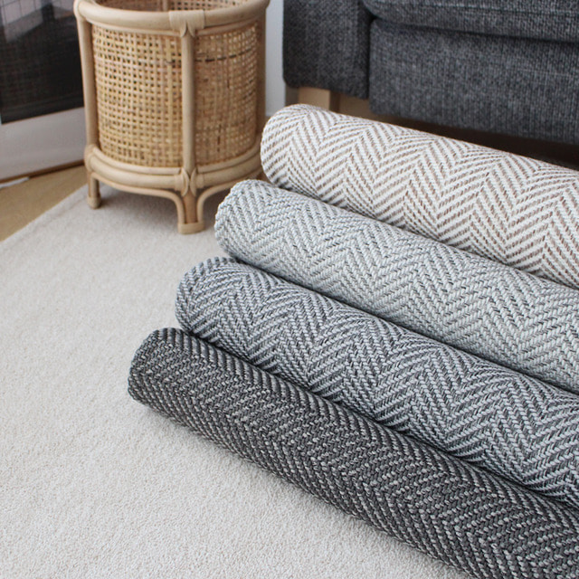 나라데코 헤링본 쟈가드 쇼파패드 3인용 60x180