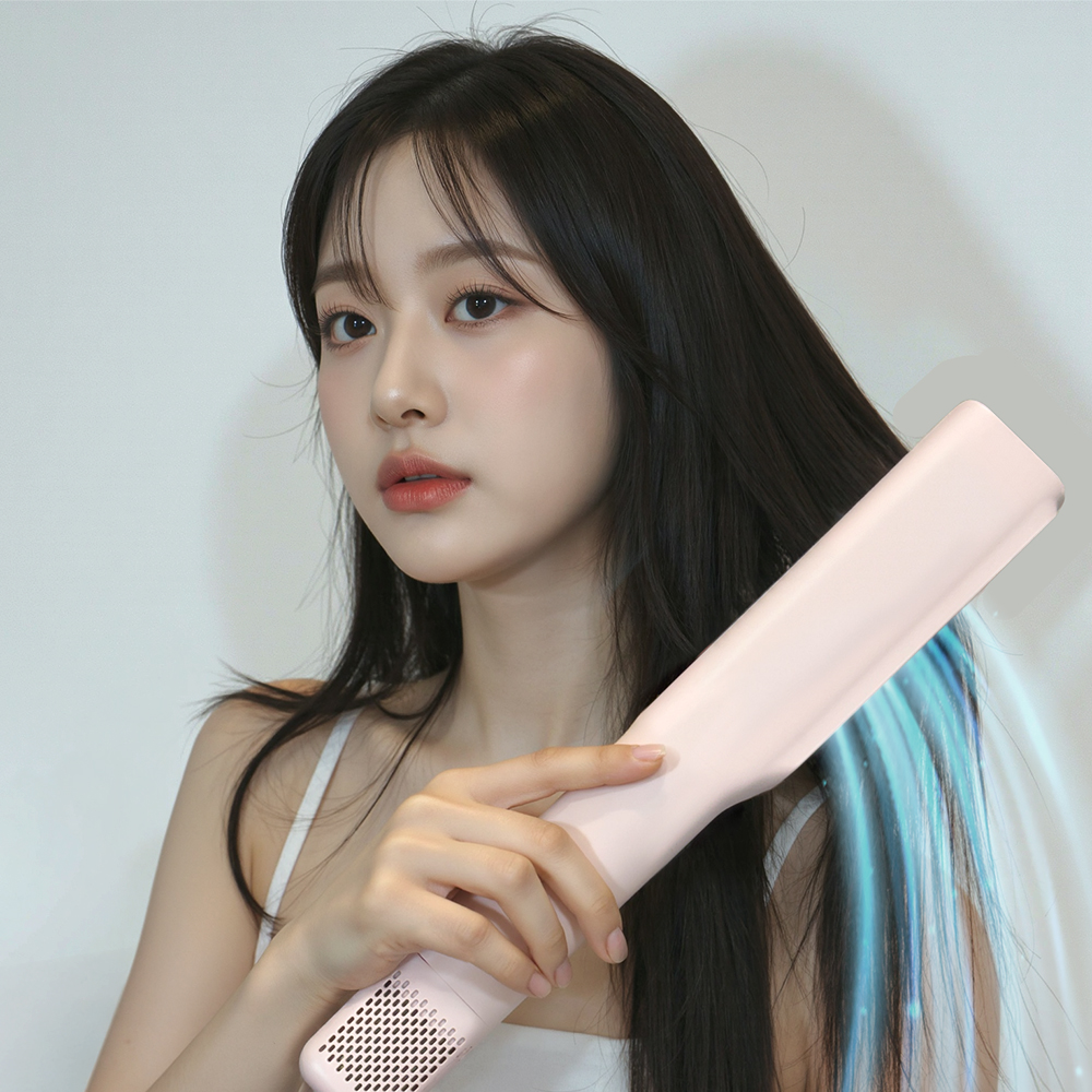 휴브론 에어스트레이트너 헤어스타일러 에어스트레이트 전문가용 스트레이트너 매직기 에어브러쉬 이미지 2