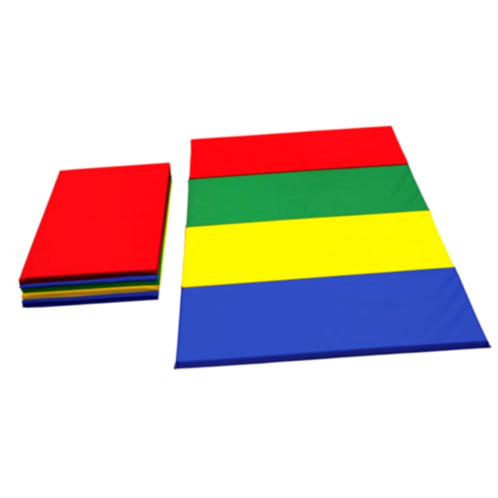 층간소음체육활동운동매트 다용도놀이방 안전쿠션실내운동놀이매트 240x120cm 4단 240x120 - 상품 이미지