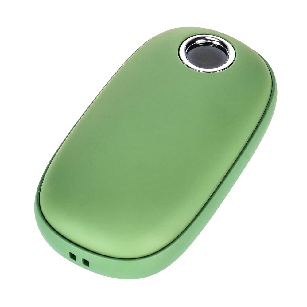 손난로 보조배터리 대량구매 충전식 휴대용 전기핫팩 온도조절 핫팩 배터리 카키 1+1