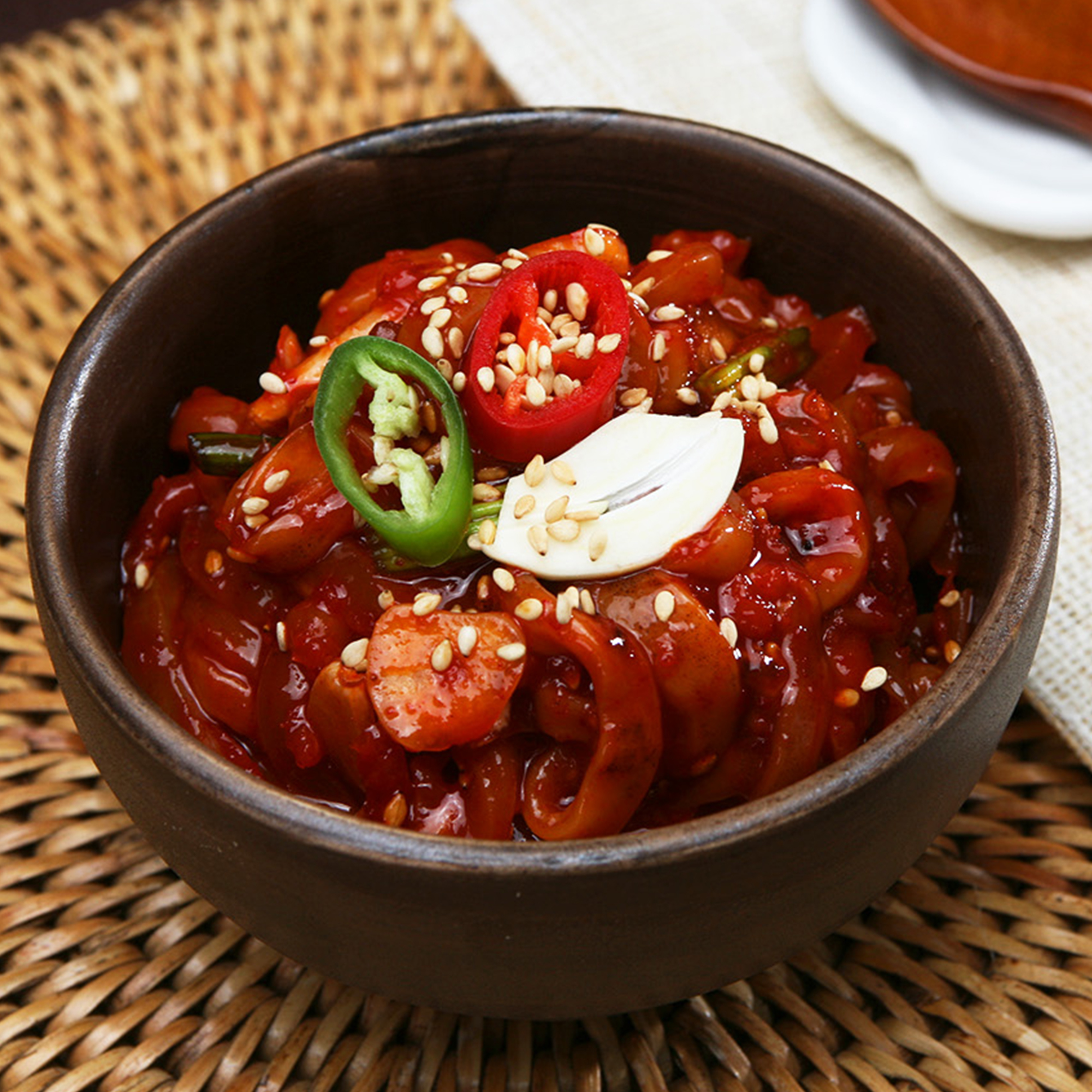 오징어젓갈 천하젓갈 최상급 오징어젓 저염 국산양념 첨가 속초중앙시장 500g 이미지 7
