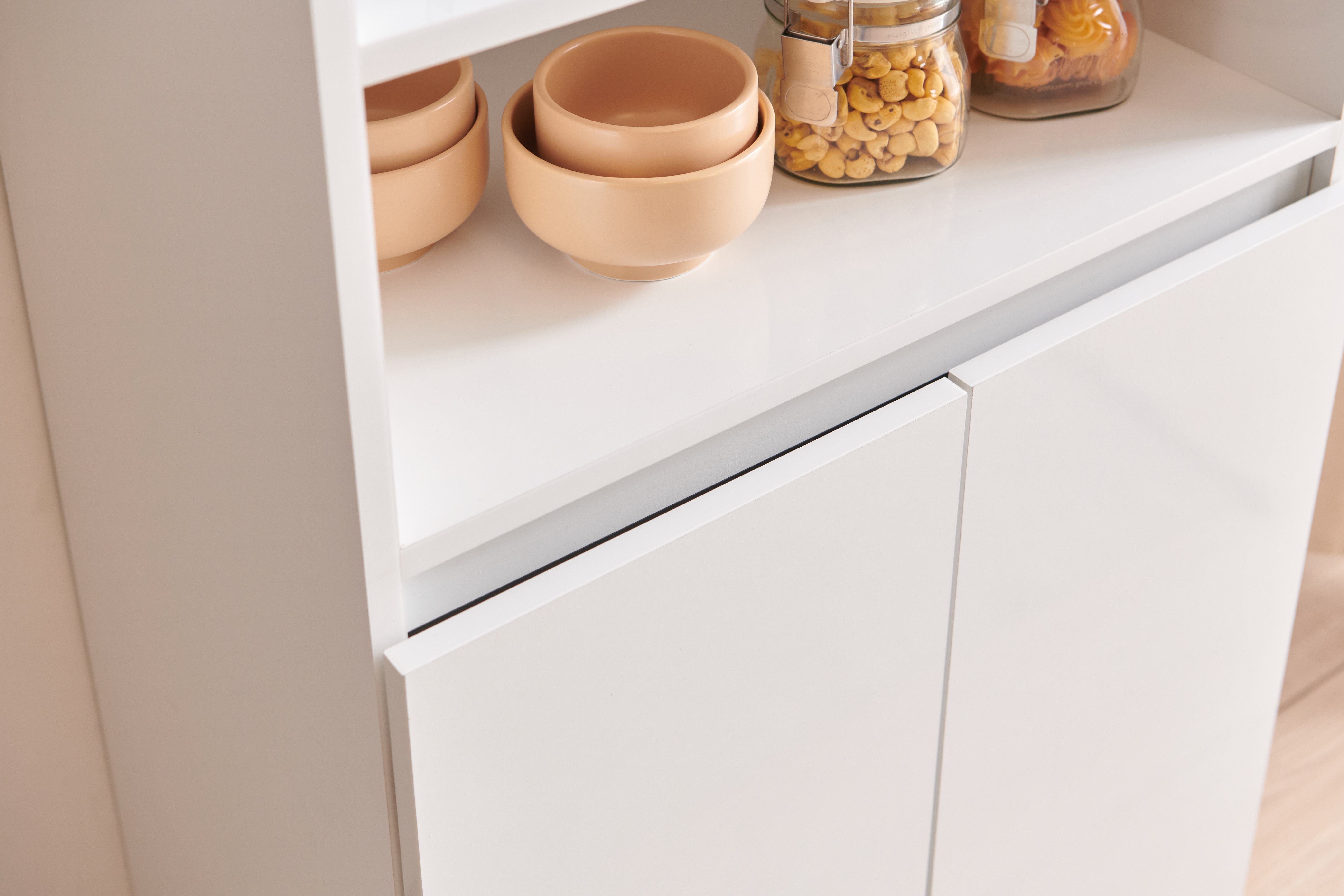 인티 밥솥레일 전기밥솥선반 미니전자렌지대 밥통다이 수납장