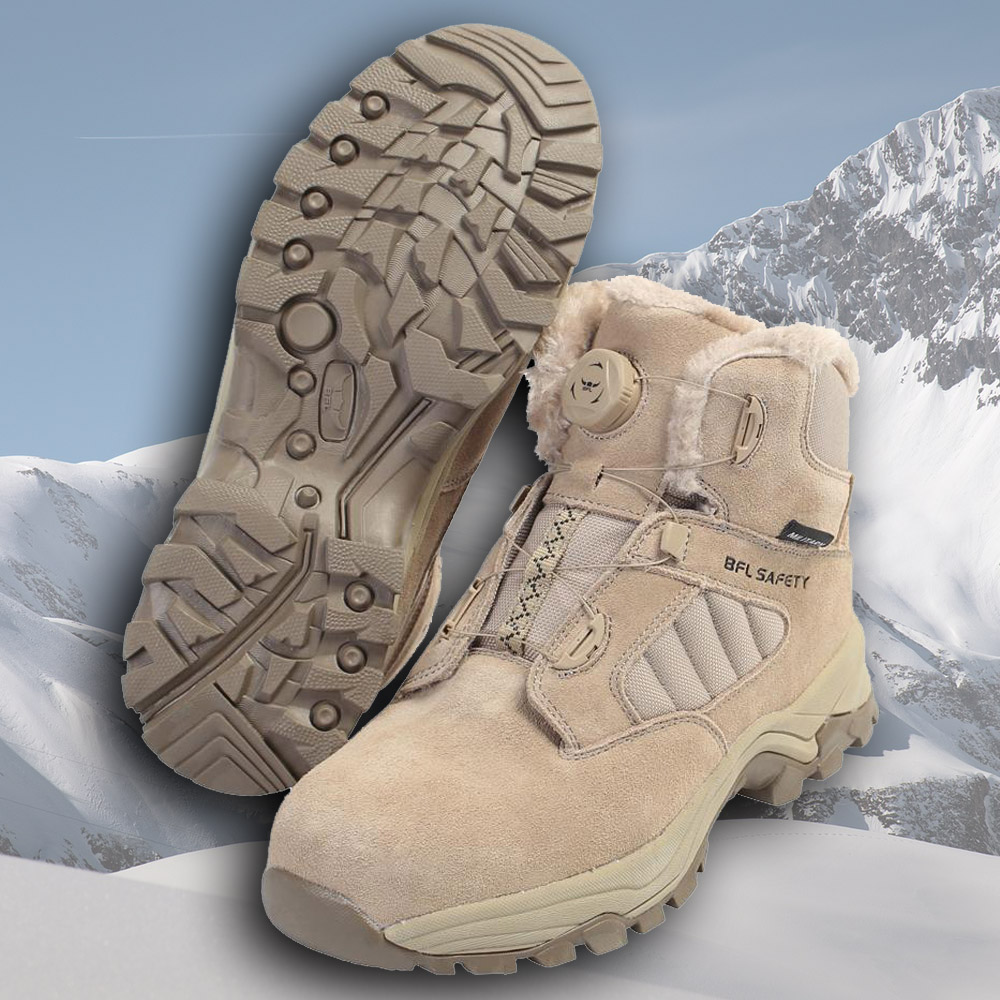버팔로 방한화 BFL-606DW 베이지 240mm 작업화 안전화