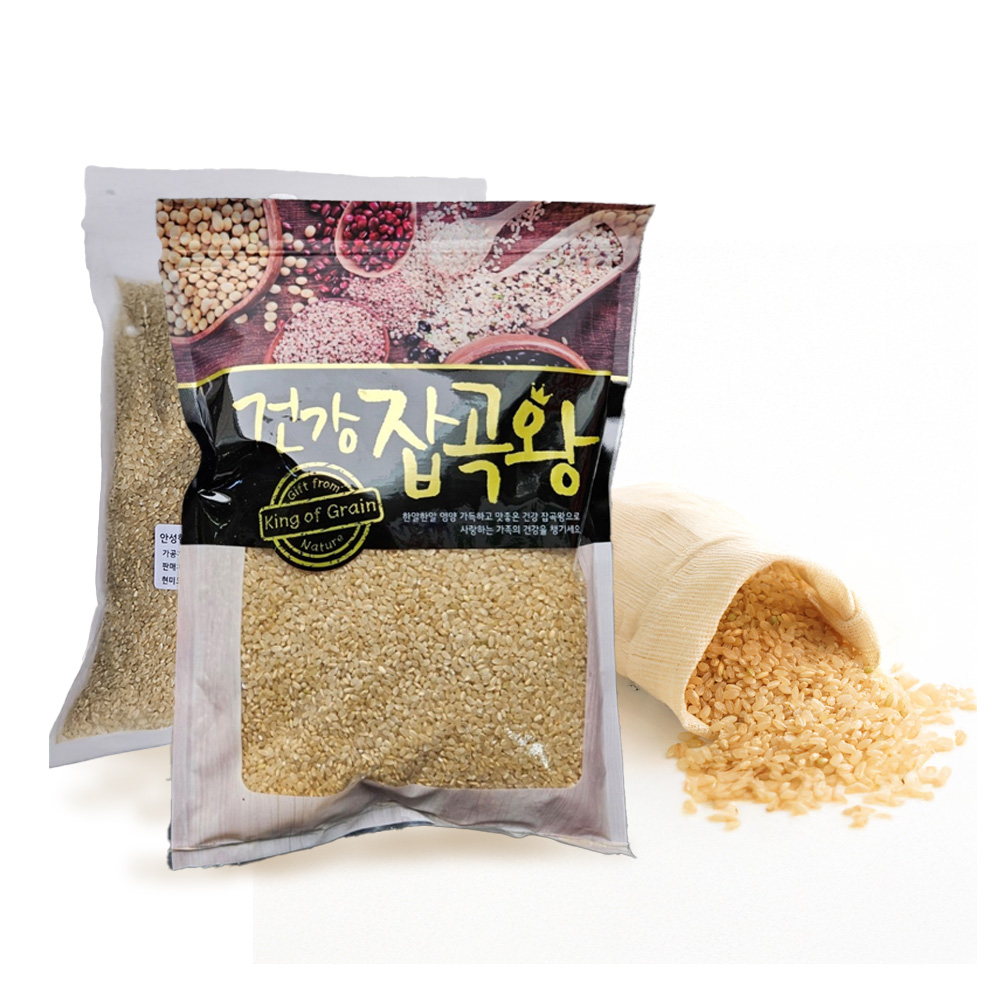 오분도미 오븐도미쌀 경기 안성쌀 당일도정 진공포장 5분도미 2kg, 1개