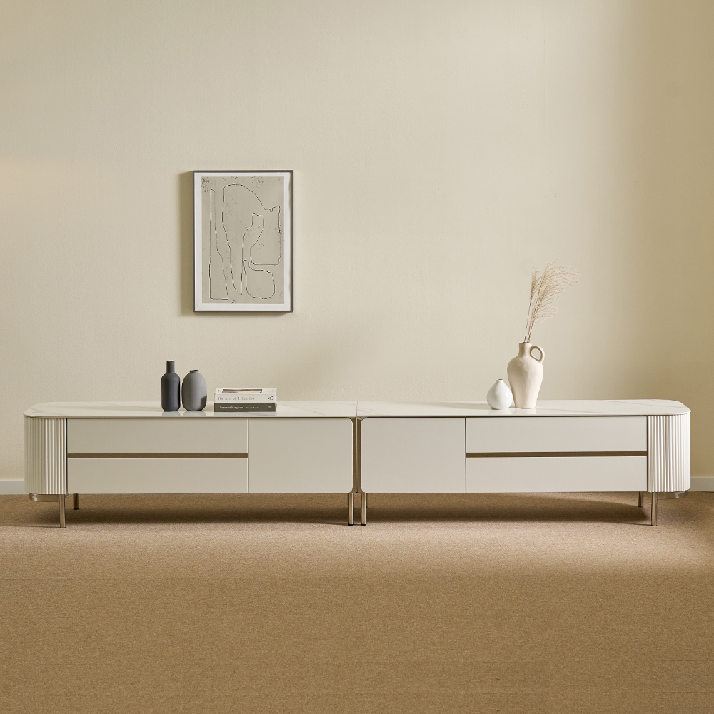 레릭 2600 템바보드 티비다이 장식장 세라믹 거실장