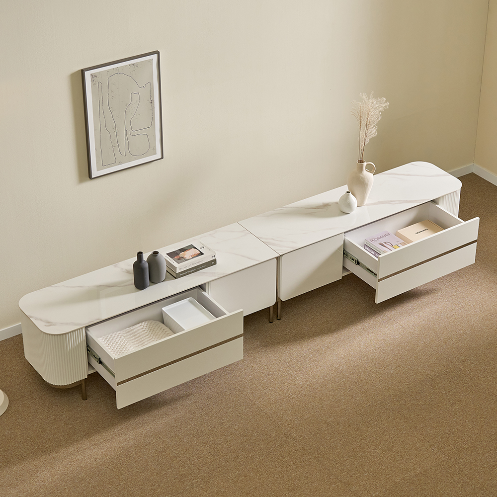 레릭 2600 템바보드 티비다이 장식장 세라믹 거실장