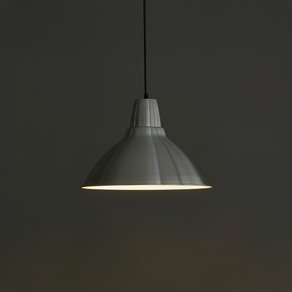 [E26전구선물]CURVA 펜던트등 38cm E26 KS1755C 실버 1136.8726 - 상세 이미지 3