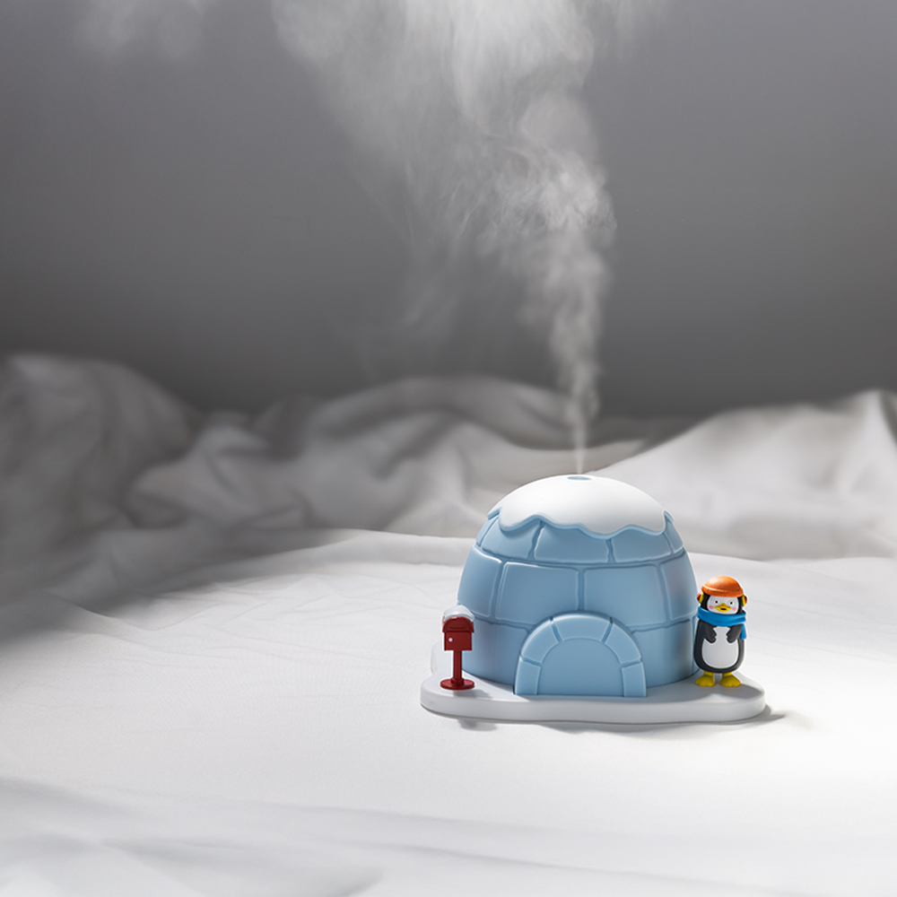 펭수 이글루 미니가습기 피규어 탁상용 책상 사무실 가습기