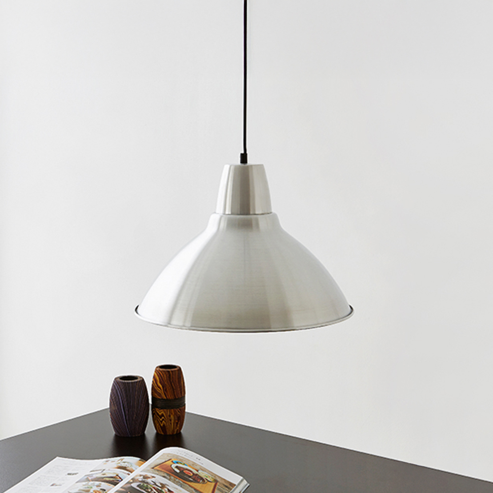 [E26전구선물]CURVA 펜던트등 38cm E26 KS1755C 실버 1136.8726 - 상세 이미지 5