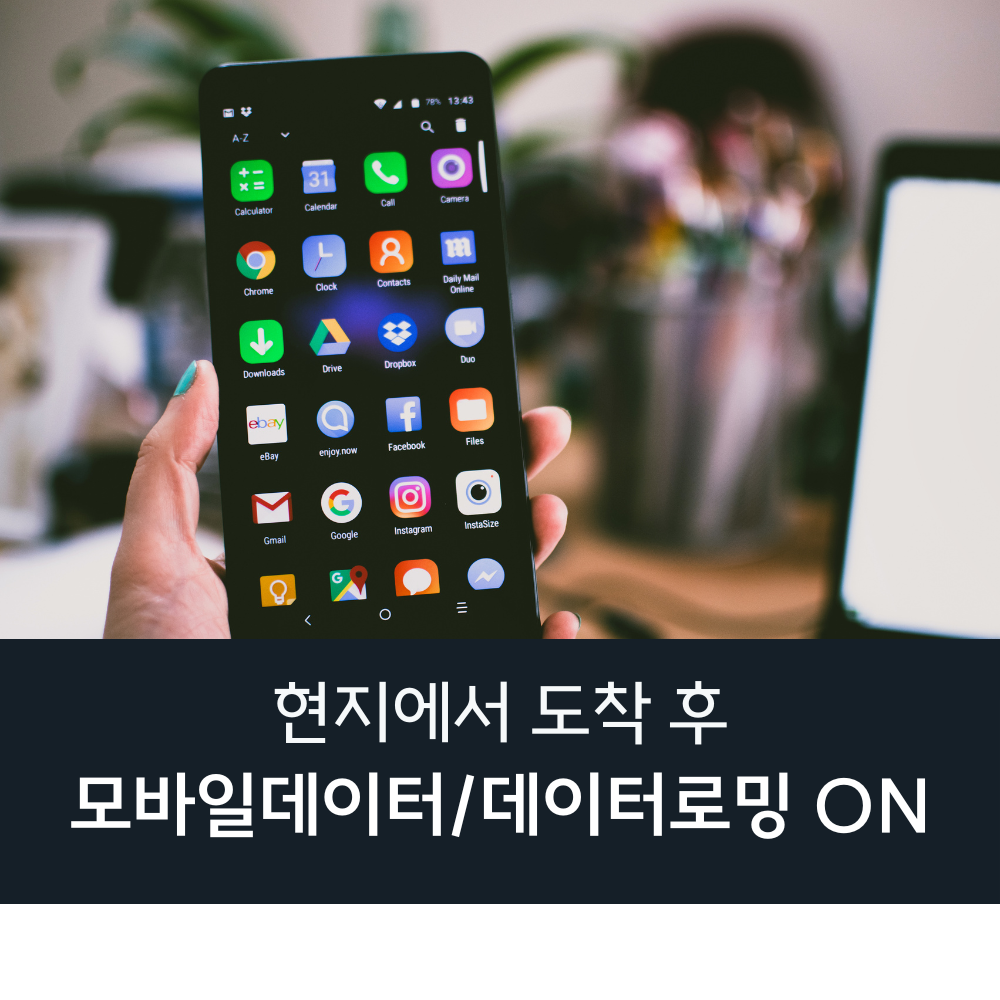 괌유심 사이판 유심칩 로컬망 도코모퍼시픽 3일 72시간 매일 3GB