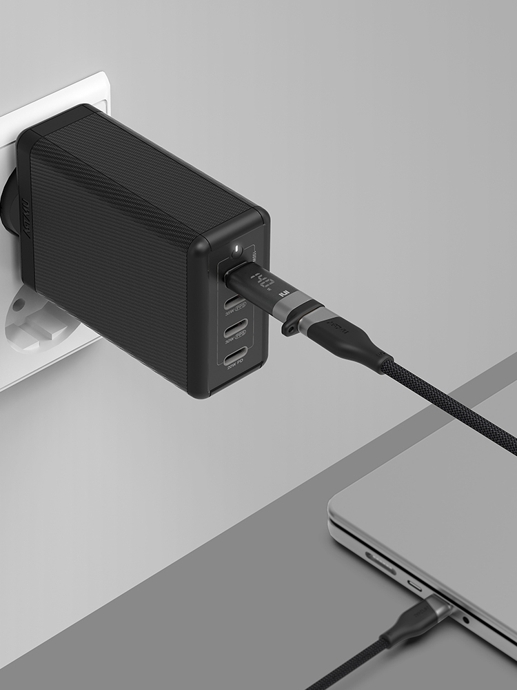 USB4 C타입 100W 240W 5A 전압 전류 전력 미니 테스트기 이미지 4