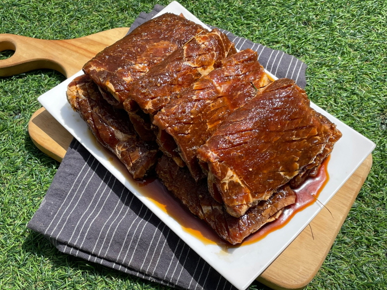 순살 돼지 왕구이 3.2kg 목살 양념 고기 캠핑요리 - 상품 이미지