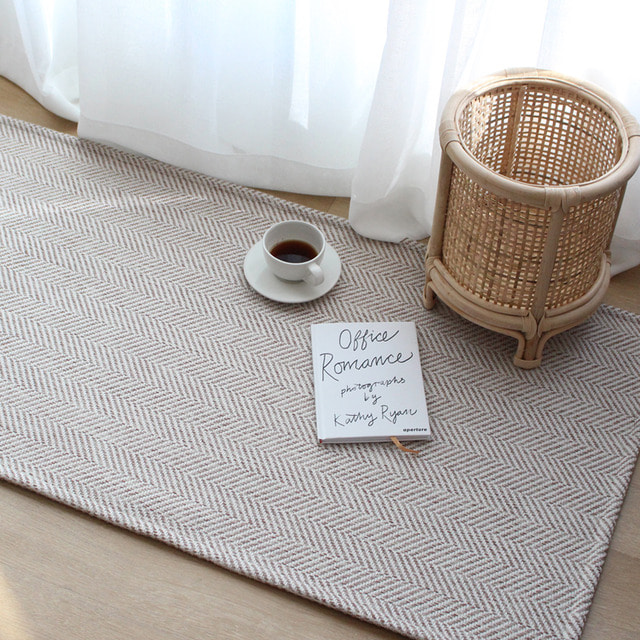 나라데코 헤링본 쟈가드 쇼파패드 3인용 60x180