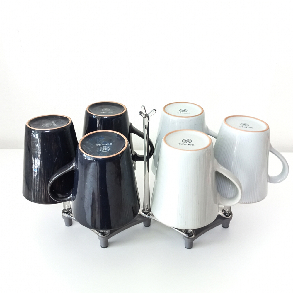 유즈베러띵 접이식 대각선 미니 컵 텀블러 건조대