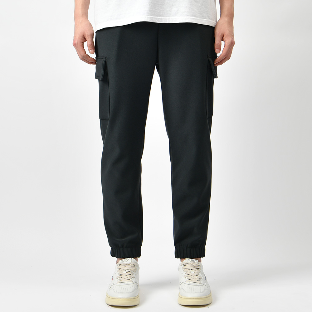 남자 기모 카고 조거팬츠 겨울 융기모 편한 고무줄 스판 밴딩 바지 - 상세 이미지 3