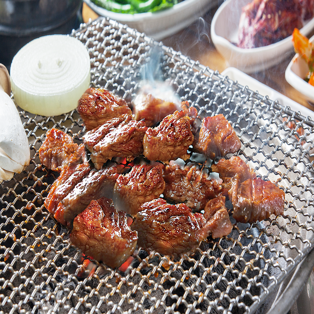 돼지갈비 맛 사각 탱글 양념목살 300g 이미지 7