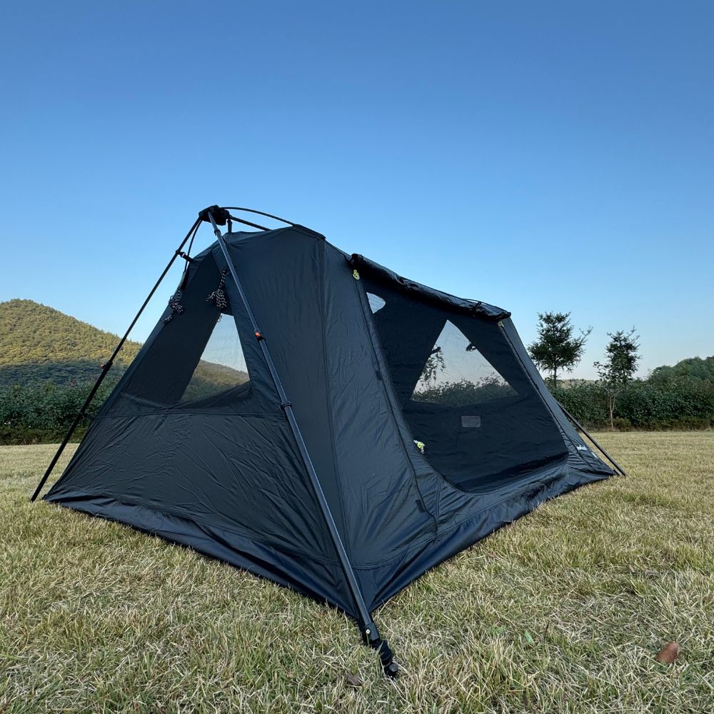 오토 코티지 270 아이보리 오토 텐트 자동 원터치 면 이너텐트 자립형 A형