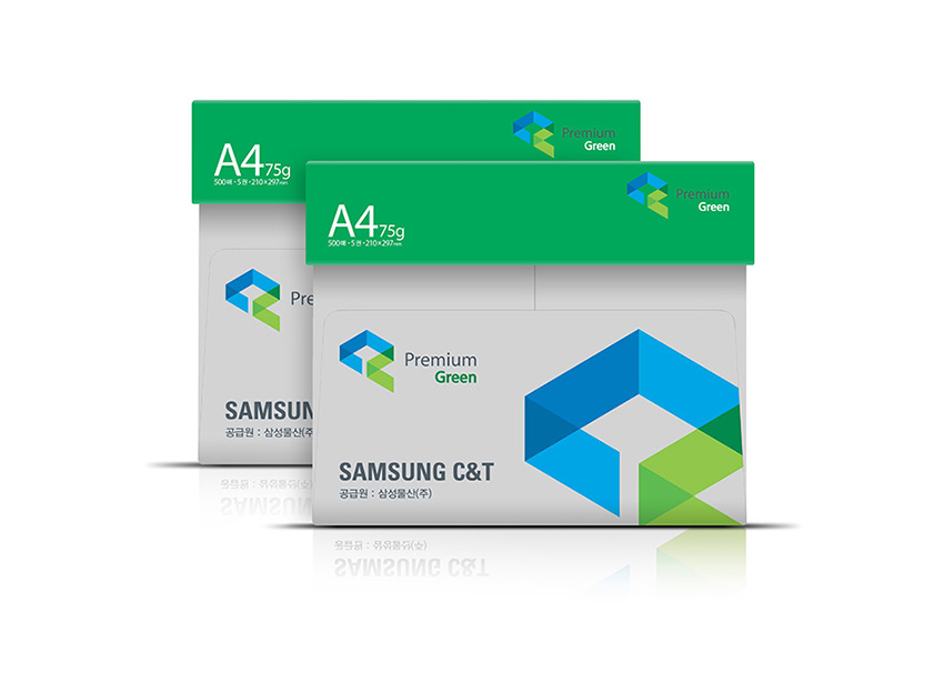 프리미엄 그린 A4 75g 2500매, 2개 - 상세 이미지 3